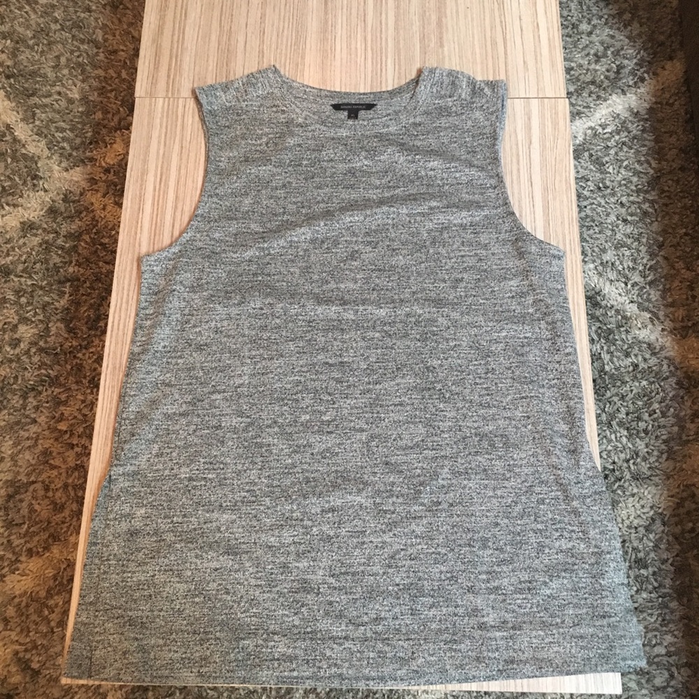 Banana Republic Gray Long Tank Top Size XL